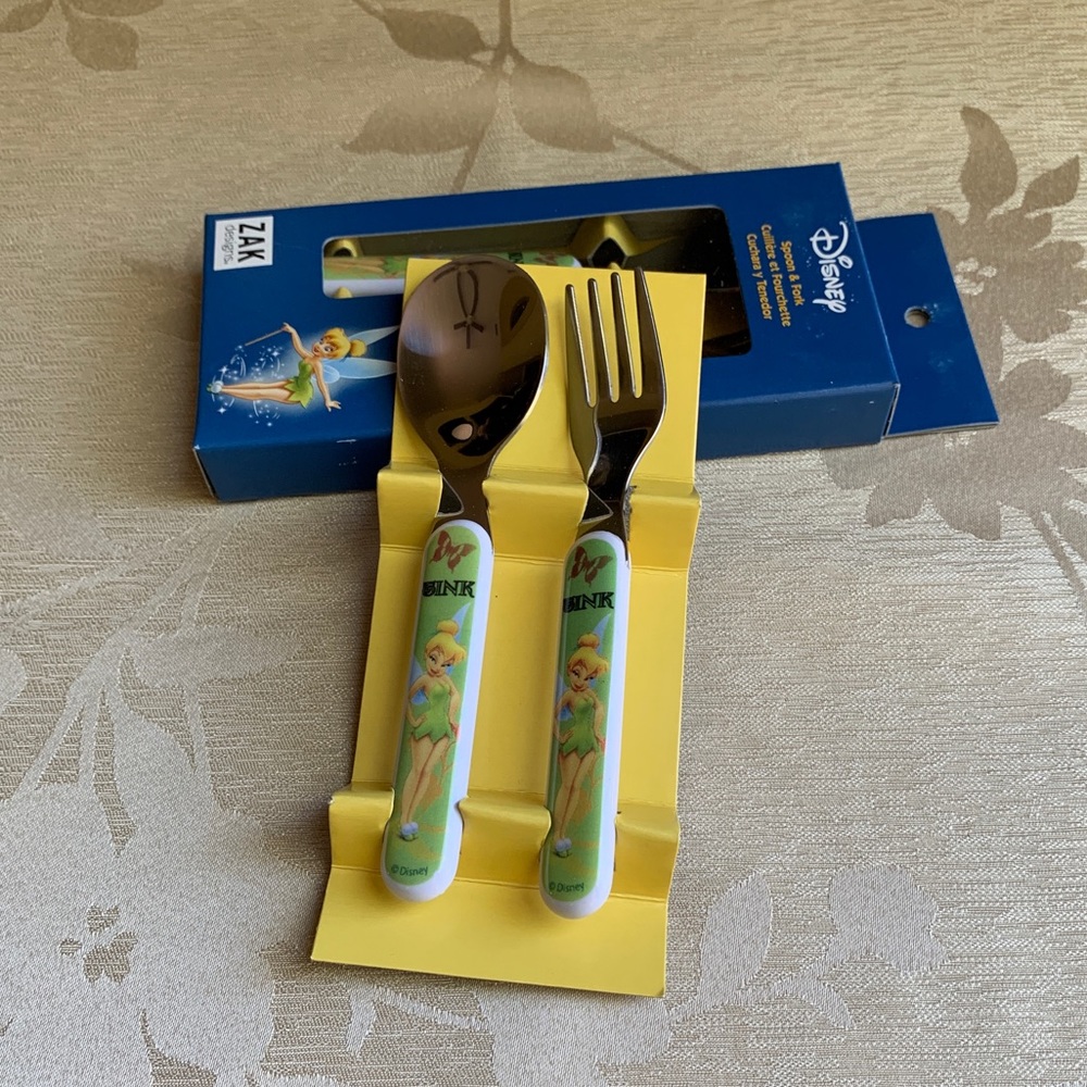 Tinker Bell Utensils - Child Size